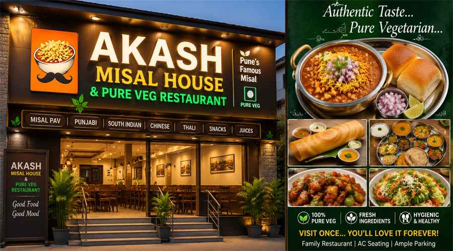 Akash Misal House & Pure Veg Restaurant