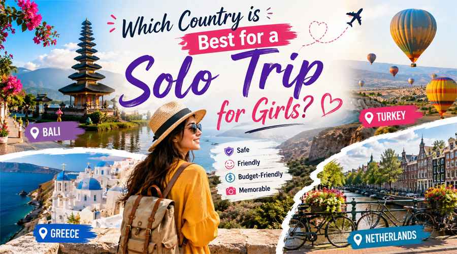 Which Country is Best for a Solo Trip for Girls?