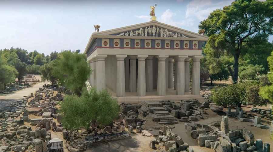 How Many Temples Were in Olympia