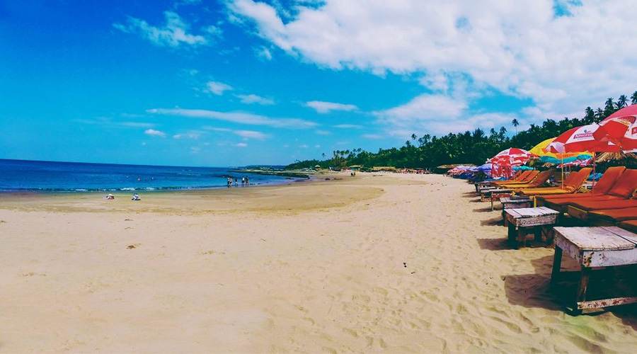 Miramar Beach in Goa