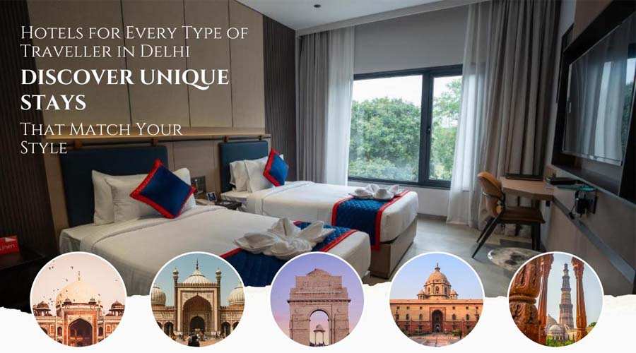 Hotels for Every Type of Traveller in Delhi