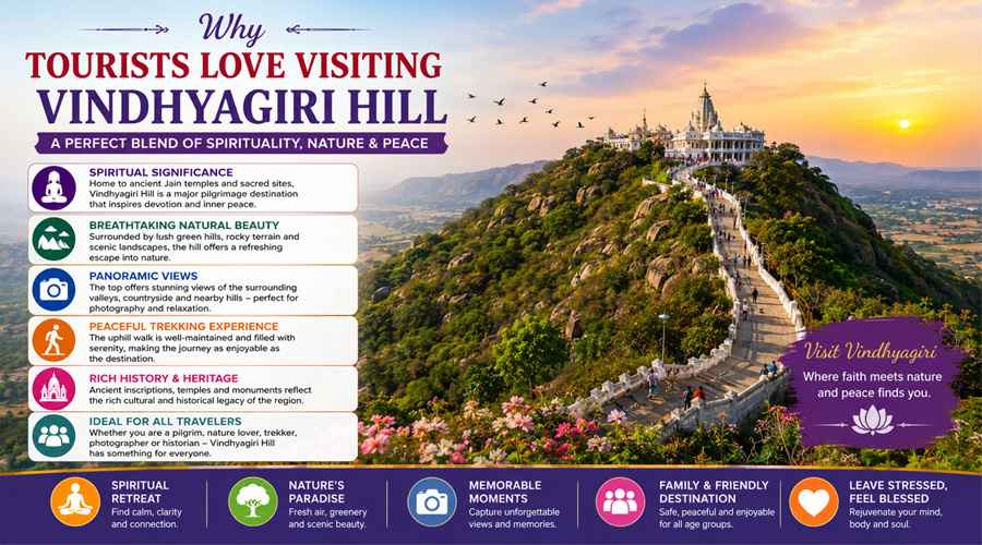 Why Tourists Love Visiting Vindhyagiri Hill in Shravanabelagola, Karnataka