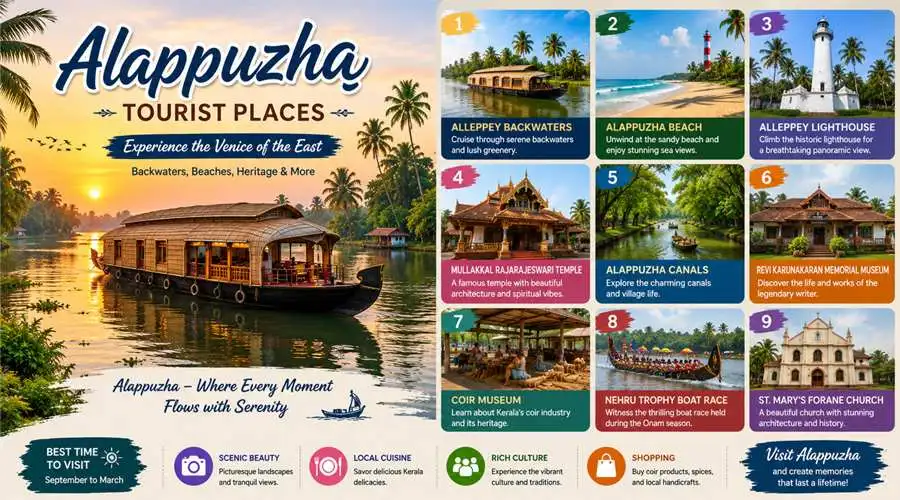 Alappuzha Tourist Places