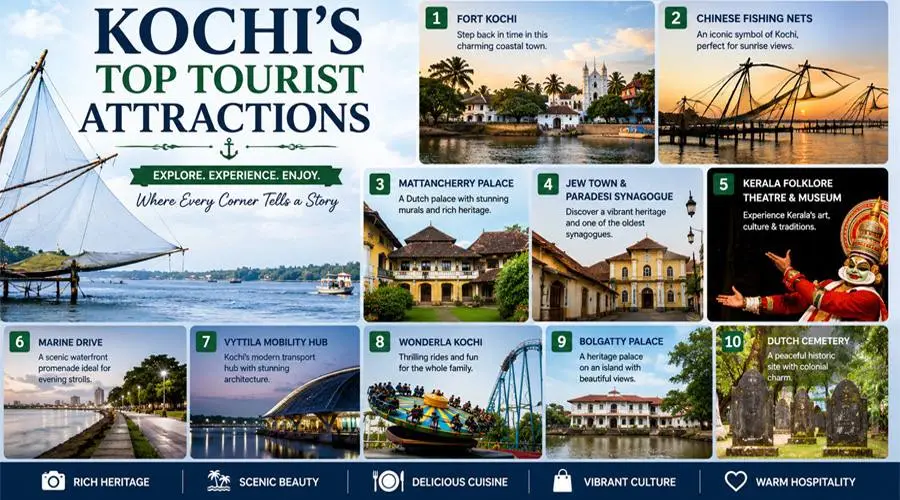 Top 10 Places to Visit in Kochi with Family