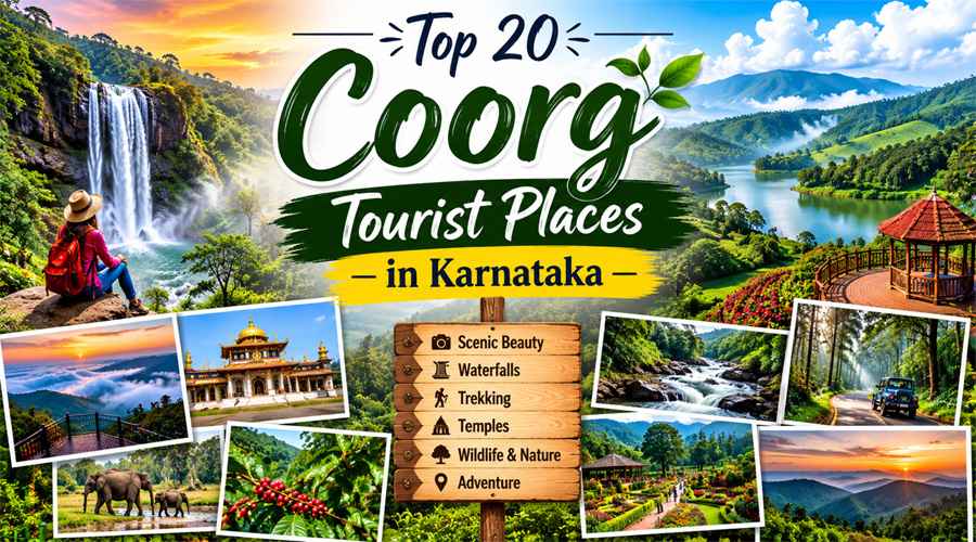 Top 20 Coorg Tourist Places in Karnataka