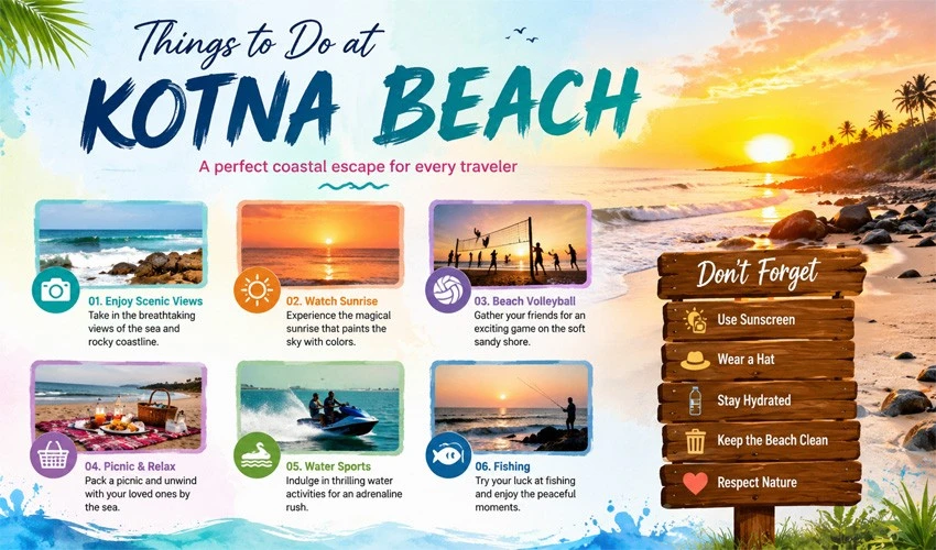 15 Things to Do at Kotna Beach