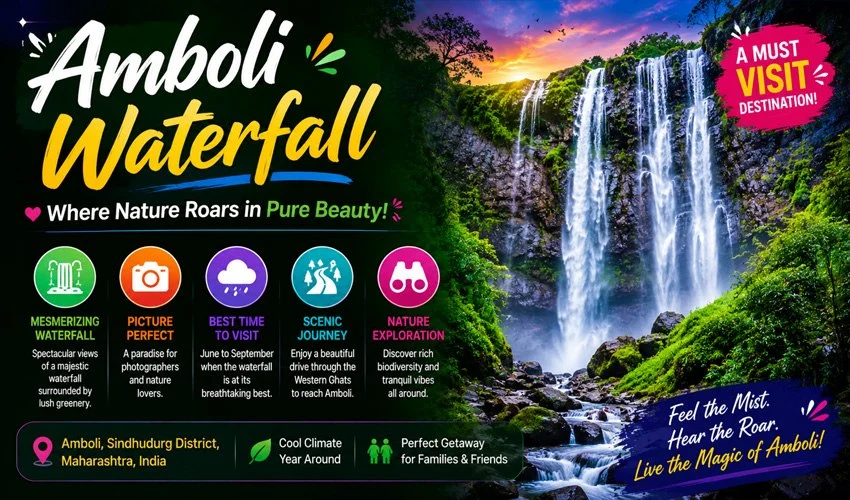 Amboli Waterfall