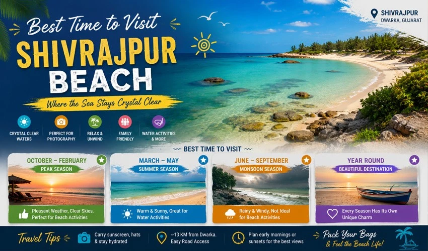 Best Time to Visit Shivrajpur Beach