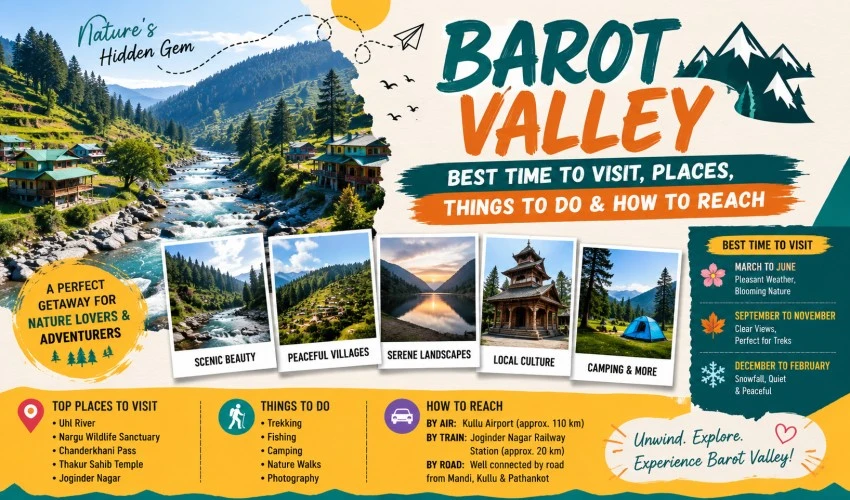 Barot Valley: Best Time to Visit, Places, Things to Do & How to Reach