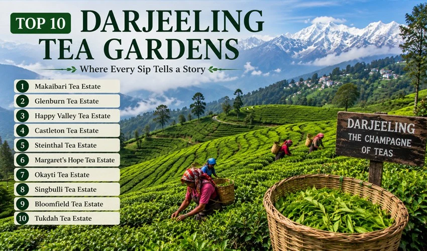 Top 10 Darjeeling Tea Gardens